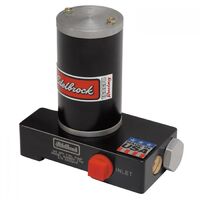 Edelbrock Fuel Pump Electric External Aluminium Black 12 psi Max. Pressure for Carbureted Applications Each EB1792