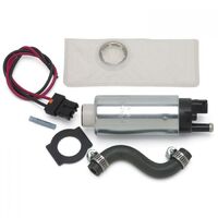 Edelbrock Fuel Pump Electric In-Tank 255 lph 67 gph Stock Single Inlet Outlet For Ford L4 V6 V8 Each EB17935