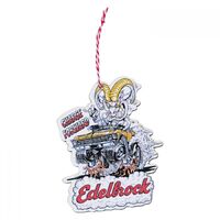 Edelbrock Air Freshener Charge Forward Logo Vanilla Scent Cardboard Each EB189142