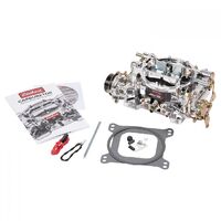 Edelbrock Carburetor AVS 2 500 cfm 4-Barrel Square Bore Electric Choke Annular Boosters Endurashine Non-EGR Each EB19014