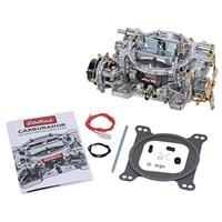 Edelbrock Carburetor Remanufactured AVS 2 500 cfm 4-Barrel Square Bore Electric Choke Annular Boosters Satin Non-EGR Calibrated for Dual Qua EB19039