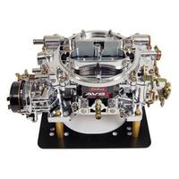 Edelbrock Carburetor AVS 2 800 cfm 4-Barrel Square Bore Electric Choke Annular Boosters Endurashine Non-EGR Each EB19134