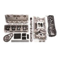 Edelbrock Top End Engine Kit Power Package Intake Heads Cam Timing Chain Head Bolts AMC 448 HP-512 TQ Kit EB20032