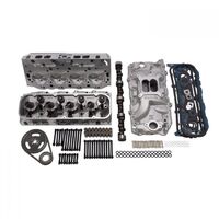 Edelbrock Top End Engine Kit Power Package Intake Heads Cam Timing Chain Head Bolts BB For Chevrolet 354 HP-470 TQ Kit EB2024