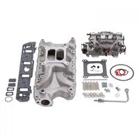 Edelbrock Carburetor and Manifold Combo Performer RPM Manifold 800 cfm AVS2 Carb For Ford 289 302 Kit EB2032