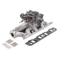 Edelbrock Carburetor and Manifold Combo Performer RPM Air-Gap Manifold 800 cfm AVS2 Carb For Ford 289 302 Kit EB2033