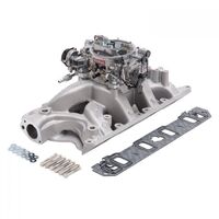 Edelbrock Carburetor and Manifold Combo Performer RPM Air-Gap Manifold 800 cfm AVS2 Carb For Ford 351W Kit EB2034