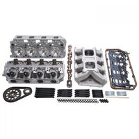 Edelbrock Top End Engine Kit Power Package Intake Heads Cam Timing Chain Head Bolts Gen II HEMI 705 HP-620 TQ Kit EB2052