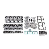 Edelbrock Top End Engine Kit Power Package Intake Heads Cam Timing Chain Head Bolts For Chevrolet LS3 Kit EB2071