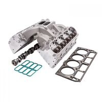 Edelbrock Top End Engine Kit Power Package Intake RPM E-CNC Heads Cam Head Bolts LS2 w/o timing control Kit EB2082