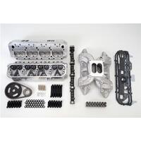 Edelbrock Top End Engine Kit E-Street Power Package Intake 75cc Heads Cam Timing Chain and Gears Gaskets All Bolts BB For Chrysler B Engines  EB20862