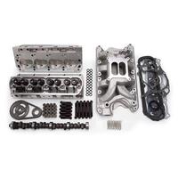 Edelbrock Top End Engine Kit Power Package Intake Heads Cam Timing Chain Head Bolts 351W SB For Ford 400 HP-412 TQ. EB20924