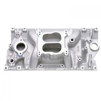 Edelbrock Intake Manifold Performer Vortec Dual Plane Aluminium Natural Square/Spread Bore For Chevrolet 5.7L Vortec EB2116