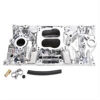 Edelbrock Intake Manifold Performer Vortec Dual Plane Aluminium EnduraShine Square/Spread Bore For Chevrolet 5.7L Vortec EB21164