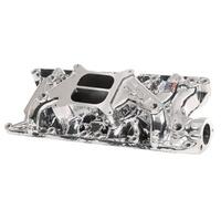 Edelbrock Intake Manifold Performer Dual Plane Aluminium EnduraShine Square Bore Flange For Ford 260 289 302 Each EB21214