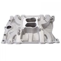 Edelbrock Intake Manifold Performer Dual Plane Aluminium Square/Spread Bore Flange For Oldsmobile 400 425 455 Each EB2151