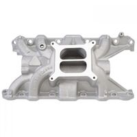 Edelbrock Intake Manifold Performer Dual Plane Aluminium Natural Square Bore For Buick For Land Rover For Oldsmobile 3.5L EB2198