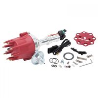 Edelbrock Distributor Ready To Run Magnetic Pickup Vacuum Advance Fixed Collar For Buick 215-350 Kit EB22759