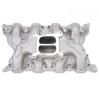 Edelbrock Intake Manifold Performer Dual Plane Aluminium Natural Square Bore For Ford 351C 4V Each EB2665