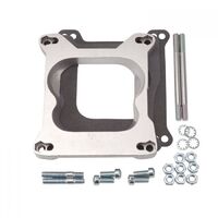 Edelbrock Carburetor Adapter Open Center Spread Bore Carb To Square Bore 4-Barrel Manifold 0.750 in. Thick Kit EB2692