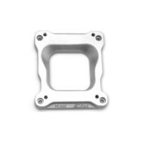 Edelbrock Carburetor Adapter Open Center Square Bore Carb To Rochester Small 4-Barrel Manifold 0.750 in. Thick Kit EB2695