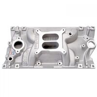 Edelbrock Intake Manifold Performer EPS Vortec Dual Plane Aluminium Satin For Chevrolet Vortec E-Tec Each EB2716