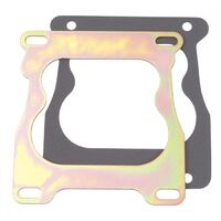 Edelbrock Carburetor Sealing Plate Open Center Spread Bore Carburetor to Spread Bore Manifold 0.100 in. Thick Each EB2731