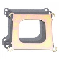 Edelbrock Carburetor Sealing Plate Open Center Square Bore Carburetor Spread Bore Manifold .063 in. Thick Each EB2732