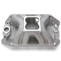 Edelbrock Intake Manifold Big Victor Spread-Port Single Plane Aluminium Non-EGR Tall Deck For Chevrolet 7.4L Each EB2802