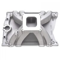 Edelbrock Intake Manifold Victor Single Plane Aluminium Natural Square Bore For Oldsmobile 400 425 455 Each EB2810