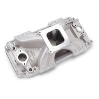 Edelbrock Intake Manifold Victor JR Single Plane Aluminium Natural Square Bore 4150 V8 AMC Small Block Each EB28110