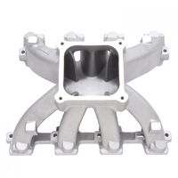 Edelbrock Intake Manifold Super Victor Single Plane 4500 Series Aluminium Natural For Chevrolet LS3 Each EB2821