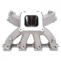 Edelbrock Intake Manifold Super Victor EFI 4150 Style Throttle Bodies Aluminium Natural Multi Port LS3 Each EB28265