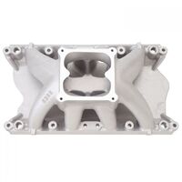 Edelbrock Intake Manifold Glidden Victor Single Plane Aluminium Natural Dominator For Ford 351W Each EB2828