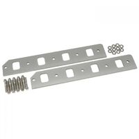 Edelbrock Spacers Intake Manifold Aluminium Natural 9.500 in. Height For Ford 351C Yates SC-1 Heads Kit EB2864