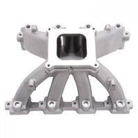 Edelbrock Intake Manifold Super Victor EFI Single Plane 4150 Style Throttle Body Aluminium Natural For Chevrolet LS7 Each EB28875