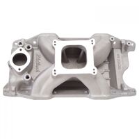 Edelbrock Intake Manifold Victor 340 Single Plane Aluminium Square Bore Rectangular Port Mopar Small Block Each EB2915