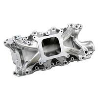 Edelbrock Intake Manifold Super Victor EFI Aluminium Polished Multi-Port Fits 8.2 in. Deck Height Only For Ford 5.0L EB292851