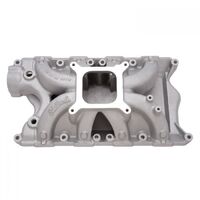 Edelbrock Intake Manifold Victor Jr. Single Plane Aluminium Natural Square Bore For Ford 351W Each EB2981