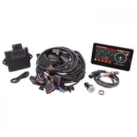 Edelbrock Fuel Injection Engine Management System Pro-Flo 4 Self-Learning Sequential Multi-Port With Tablet LS Gen III 24X Engine Swap Kit EB35711