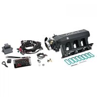 Edelbrock Fuel Injection System Pro-Flo 4 XT Self-Learning Sequential Multi-Port Black Powdercoat 450 HP Max With Tablet Gen III/IV Cathedral EB35723