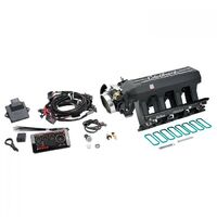 Edelbrock Fuel Injection System Pro-Flo 4 XT Self-Learning Sequential Multi-Port Black Powdercoat 550 HP Max With Tablet Gen III/IV Cathedral EB35733