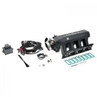 Edelbrock Fuel Injection System Pro-Flo 4 XT Self-Learning Sequential Multi-Port Black Powdercoat 550 HP Max No Tablet Gen III/IV Cathedral Po EB35733