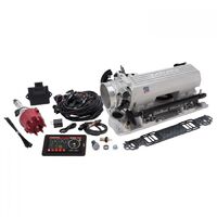 Edelbrock Fuel Injection System Pro-Flo 4 XT Self-Learning Sequential Multi-Port Satin 450 HP Max Without Tablet Pre 1986 Small Block For Chevr EB3579