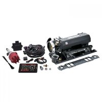 Edelbrock Fuel Injection System Pro-Flo 4 XT Self-Learning Sequential Multi-Port Black Powdercoated 450 HP Max w/ Tablet Pre 1986 Small Block C EB3579