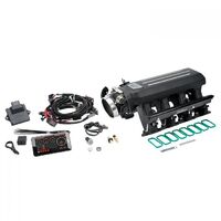 Edelbrock Fuel Injection System Pro-Flo 4 XT Self-Learning Sequential Multi-Port Black Powdercoated 550 HP Max With Tablet Gen III/IV Rectangle EB3599