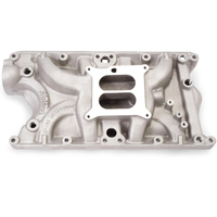 Edelbrock Intake Manifold Performer Dual Plane Aluminium Natural Square Bore For Ford 351W Each EB3783