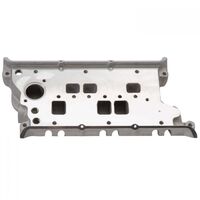 Edelbrock Intake Manifold Base Performer Dual Plane Aluminium Natural Square Bore For Chevrolet 2.8L V6 Each EB3785