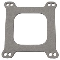 Edelbrock Carburetor Base Gaskets Nitrile Rubber Composite 4-Barrel Square Bore Open Center .032 in. Thick Pair EB3899