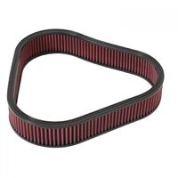 Edelbrock Air Filter Element Replacement Reusable Triangular Cotton Gauze Red 2.5 in. Height Each EB4226
